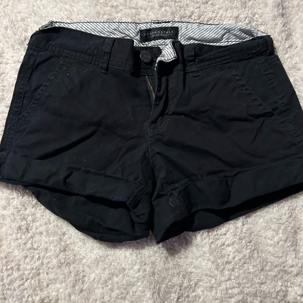 Aeropostale designed in NYC black shorts (New)